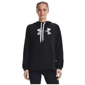 Under Armour Loose Oversized Cowl Neck Sweatshirt Hoodie Black XS